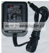 BEC AD-1250 AC ADAPTER 12VDC 500mA Used -(+)- 2x 5.5mm Round Bar - Click Image to Close